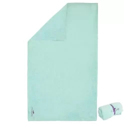 Serviette Microfibre Douce Vert Clair Taille L 80 X 130 Cm -Aquasport Soldes 8387965