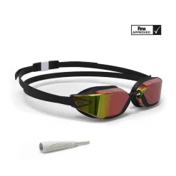 Lunettes De Natation Verres Miroir B-FAST 900 Noir Rouge -Aquasport Soldes 8547681