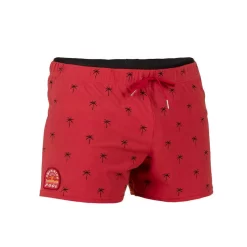 Short De Bain Natation Homme - Swimshort 100 Court - Cali Rouge Noir 15 Short De Bain Natation Homme - Swimshort 100 Court - Cali Rouge Noir -Aquasport Soldes 8788732