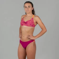 Bas De Maillot De Bain De Natation Femme Jana Lum Rouge Bordeaux Orange -Aquasport Soldes bas de maillot de bain de natation femme jana lum rouge bordeaux orange 3