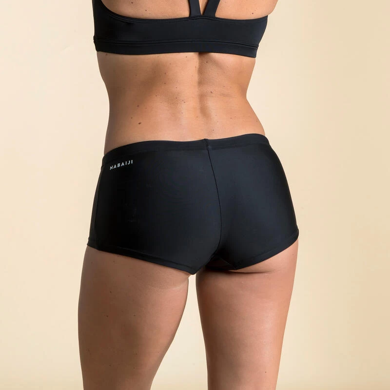 Bas De Maillot De Bain De Natation Femme Shorty Vega Noir 2 Bas De Maillot De Bain De Natation Femme Shorty Vega Noir – Image 2