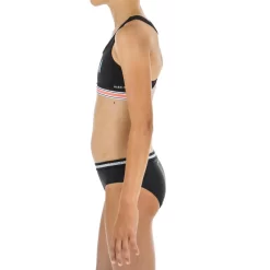 Bas De Maillot De Bain De Natation Vega Fille Noir -Aquasport Soldes bas de maillot de bain de natation vega fille noir 4