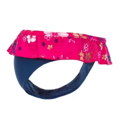 Bas De Maillot De Bain Une Pièce Culotte Bébé Bleu Imprimé Fleurs -Aquasport Soldes bas de maillot de bain une piece culotte bebe bleu imprime fleurs 3