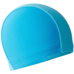 Bonnet De Bain Bébé Bicolor Bleu En Maille