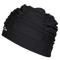 Bonnet De Bain Volume En Maille - Extensible - Taille Unique - Noir -Aquasport Soldes bonnet de bain volume en maille extensible taille unique noir 2