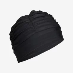 Bonnet De Bain Volume En Maille - Extensible - Taille Unique - Noir