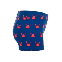Boxer De Bain Bébé / Enfant Bleu Imprimé CRABES -Aquasport Soldes boxer de bain bebe enfant bleu imprime crabes 4