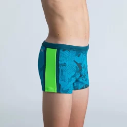 Boxer De Bain Natation Garçon - Yokob - Bleu Sombre / Vert Fluo 7 Boxer De Bain Natation Garçon - Yokob - Bleu Sombre / Vert Fluo -Aquasport Soldes boxer de bain natation garcon yokob bleu sombre vert fluo 2