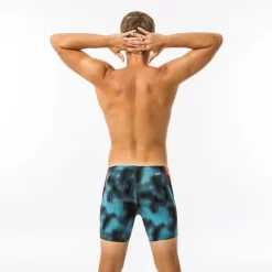 Boxer De Bain Natation Homme - Long - Turquoise / Noir / Orange 9 Boxer De Bain Natation Homme - Long - Turquoise / Noir / Orange -Aquasport Soldes boxer de bain natation homme long turquoise noir orange 4