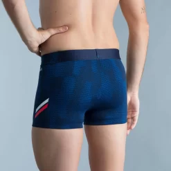Boxer De Natation Homme - Fiti - Bleu / Blanc / Rouge -Aquasport Soldes boxer de natation homme fiti bleu blanc rouge 3