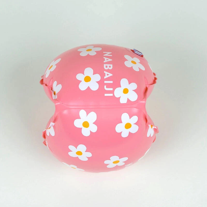 Brassards De Piscine Enfants Rose Imprimé "FLEURS " 11-30 Kg 2 Brassards De Piscine Enfants Rose Imprimé "FLEURS " 11-30 Kg – Image 2