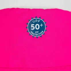 Casquette Anti UV Bébé Nageur Rose -Aquasport Soldes casquette anti uv bebe nageur rose 3