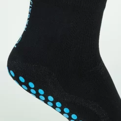 Chaussettes De Piscine - Antibactériennes - Noir/Turquoise -Aquasport Soldes chaussettes de piscine antibacteriennes noirturquoise 3
