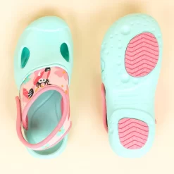 Chaussure Sabot Piscine Bébé CLOG 500Gazelle Menthe -Aquasport Soldes chaussure sabot piscine bebe clog 500gazelle menthe 3