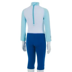 Combinaison De Natation Anti UV Bébé / Enfant Manches Longues Bleu Imprimé 8 Combinaison De Natation Anti UV Bébé / Enfant Manches Longues Bleu Imprimé -Aquasport Soldes combinaison de natation anti uv bebe enfant manches longues bleu imprime 3