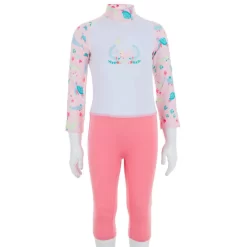 Combinaison De Natation Anti UV Bébé / Enfant Manches Longues Rose Imprimé 12 Combinaison De Natation Anti UV Bébé / Enfant Manches Longues Rose Imprimé -Aquasport Soldes combinaison de natation anti uv bebe slash enfant manches longues bleu imprime 2