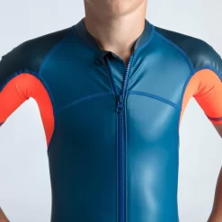 Combinaison De Natation Garçon - Shorty 100 Kloupi - Bleu Rouge -Aquasport Soldes combinaison de natation garcon shorty 100 kloupi bleu rouge 3