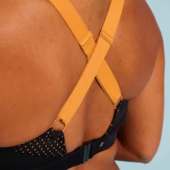 Haut De Maillot De Bain Aquagym-aquabike Femme Elea Noir Ocre 11 Haut De Maillot De Bain Aquagym-aquabike Femme Elea Noir Ocre -Aquasport Soldes haut de maillot de bain aquagym aquabike femme elea noir ocre 4