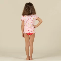 Haut De Maillot De Bain Bébé Fille Tankini Rose Foncé Imprimé Fruits -Aquasport Soldes haut de maillot de bain bebe fille tankini rose fonce imprime fruits 1