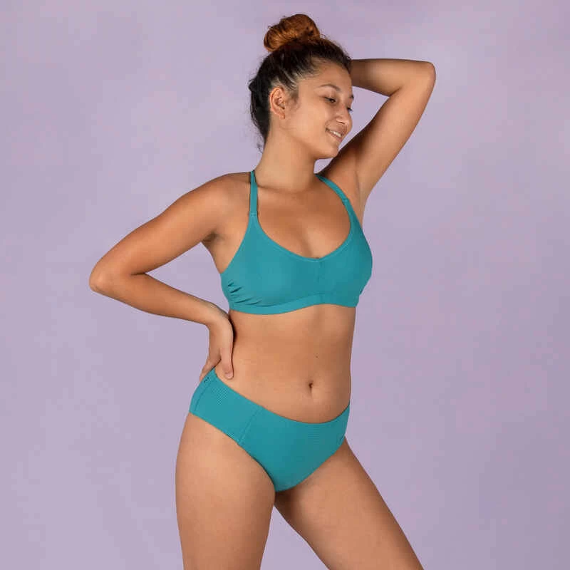 Haut De Maillot De Bain De Natation Femme Lila Symi Bleu Vert 3 Haut De Maillot De Bain De Natation Femme Lila Symi Bleu Vert – Image 3