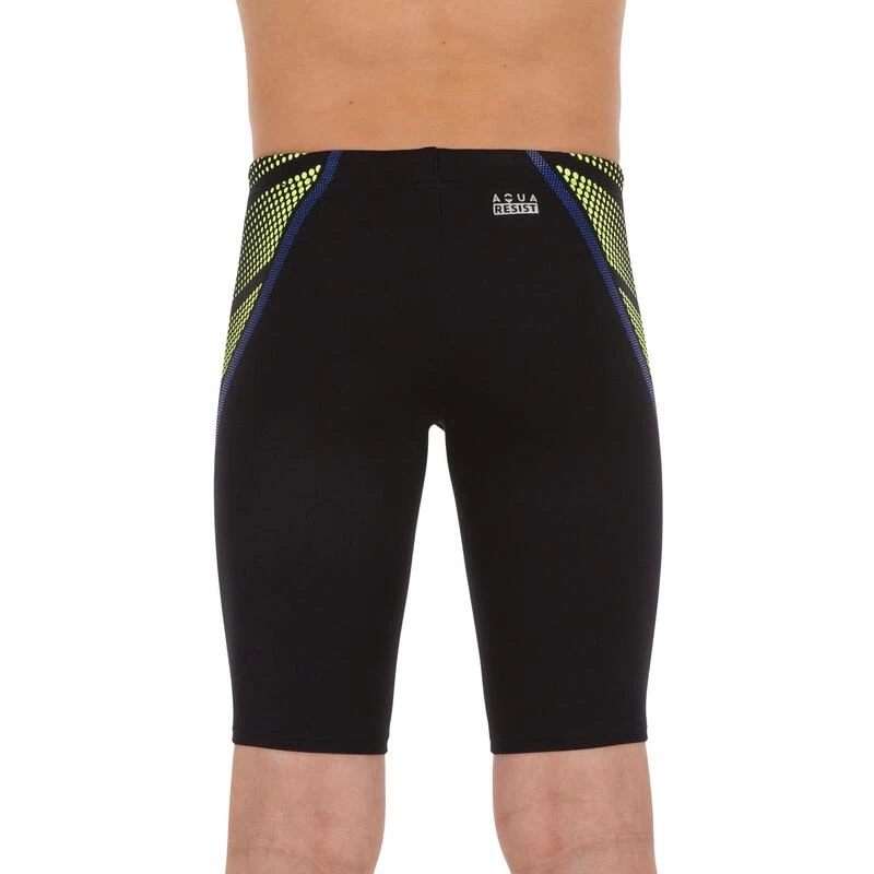 JAMMER DE NATATION GARÇON - FIRST - NOIR DOTS JAUNE ORANGE 4 JAMMER DE NATATION GARÇON - FIRST - NOIR DOTS JAUNE ORANGE – Image 4