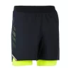 Jammer-Short De Natation Homme 500 Fiti - Noir / Jaune / Beige