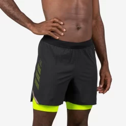 Jammer-Short De Natation Homme 500 Fiti - Noir / Jaune / Beige -Aquasport Soldes jammer short de natation homme 500 fiti noir jaune beige 2