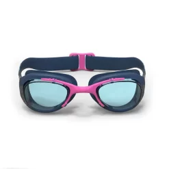 Lunettes De Natation - Xbase Print L - Verres Clairs - Marine Rose Or -Aquasport Soldes lunettes de natation 100 xbase print taille l mika bleu 2