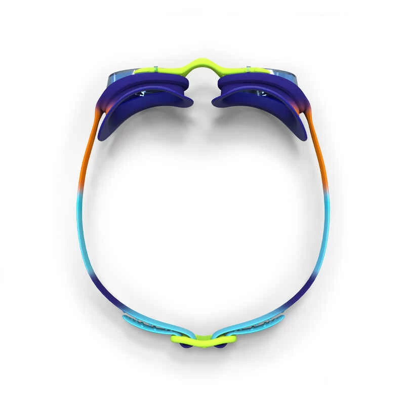 Lunettes De Natation - Xbase Dye S Verres Clairs - Bleu Orange 4 Lunettes De Natation - Xbase Dye S Verres Clairs - Bleu Orange – Image 4