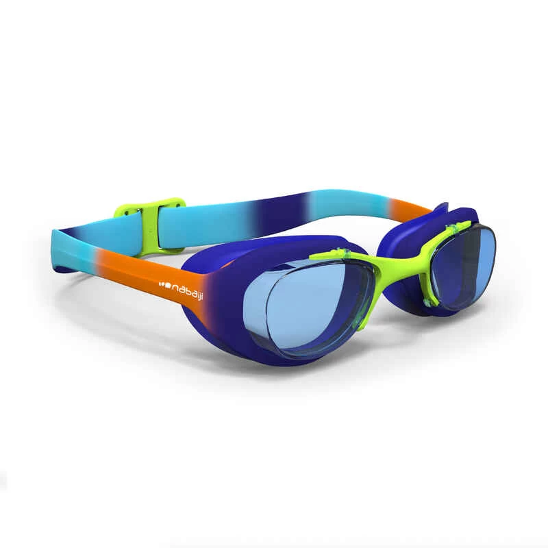 Lunettes De Natation - Xbase Dye S Verres Clairs - Bleu Orange 1 Lunettes De Natation - Xbase Dye S Verres Clairs - Bleu Orange