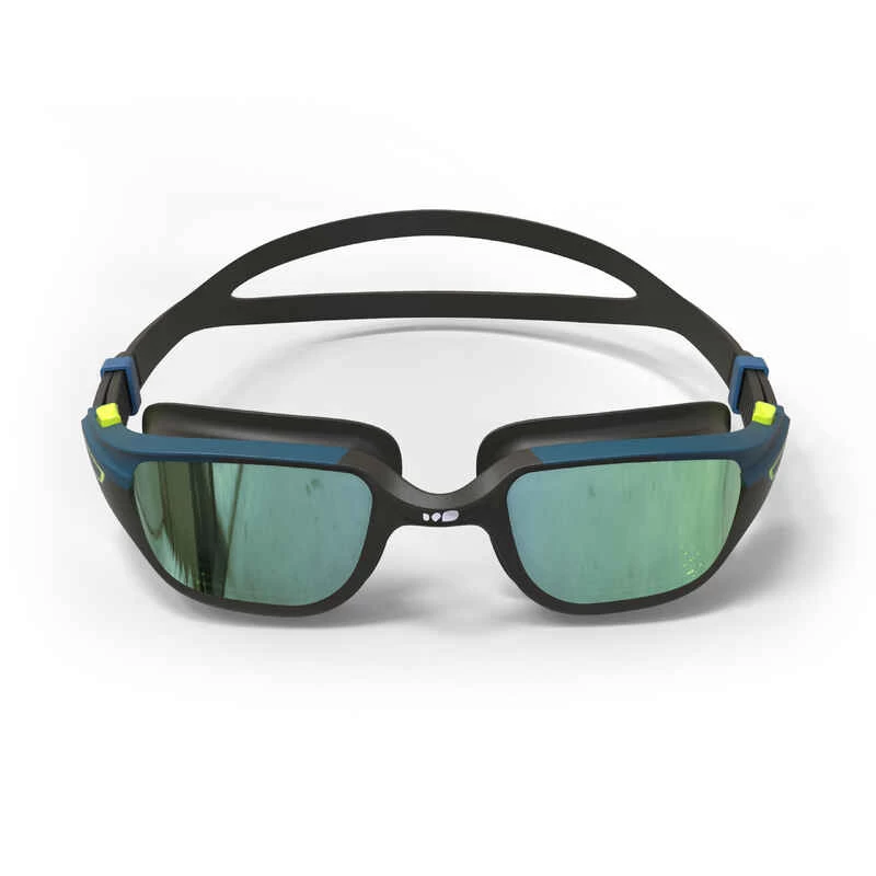 Lunettes De Natation Verres Miroirs SPIRIT Taille L Noir Bleu 3 Lunettes De Natation Verres Miroirs SPIRIT Taille L Noir Bleu – Image 3