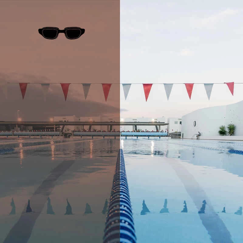 Lunettes De Natation Verres Miroir SPIRIT Taille S Blanc Noir 2 Lunettes De Natation Verres Miroir SPIRIT Taille S Blanc Noir – Image 2