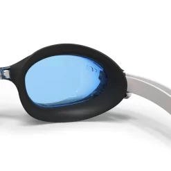 Lunettes De Natation BFIT - Verres Teintés - Taille Unique - Blanc Bleu -Aquasport Soldes lunettes de natation bfit verres teintes taille unique blanc bleu 4