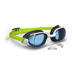 Lunettes De Natation BFIT - Verres Teintés - Taille Unique - Blanc Bleu -Aquasport Soldes lunettes de natation bfit verres teintes taille unique blanc bleu 5