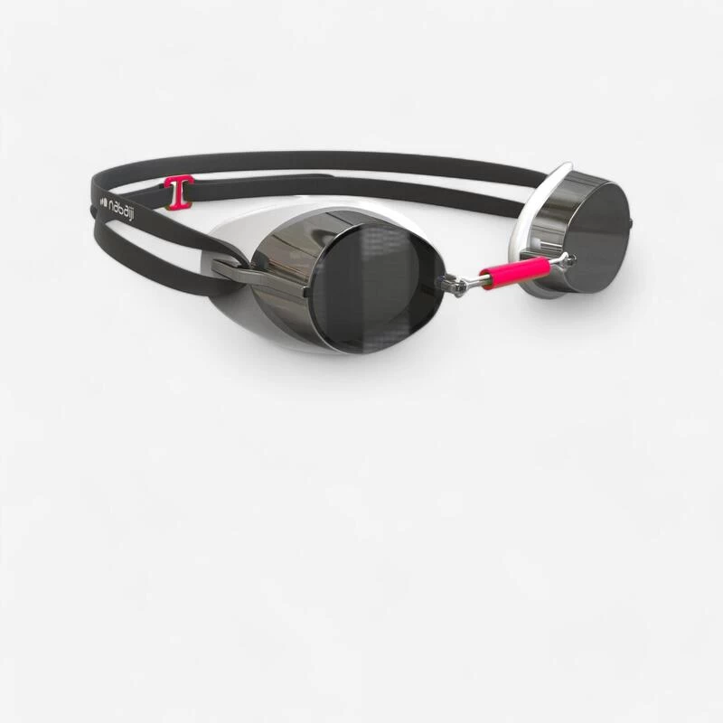 Lunettes De Natation Verres Miroir SUEDOISES En Kit Noir Rouge 1 Lunettes De Natation Verres Miroir SUEDOISES En Kit Noir Rouge