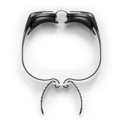 Lunettes De Natation Correctrices Myopie Verres Clairs XBASE OPTIQUE Noir -Aquasport Soldes lunettes de natation xbase optique correction myopie verres clairs noir 3