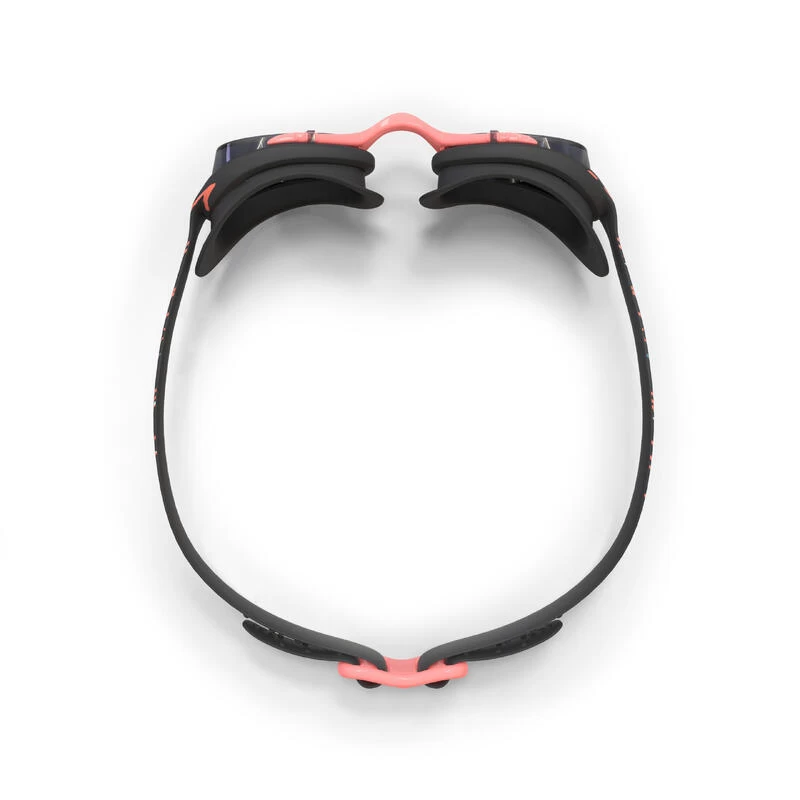 Lunettes De Natation XBASE - Verres Clairs - Taille Unique - Noir Rose Vert 4 Lunettes De Natation XBASE - Verres Clairs - Taille Unique - Noir Rose Vert – Image 4