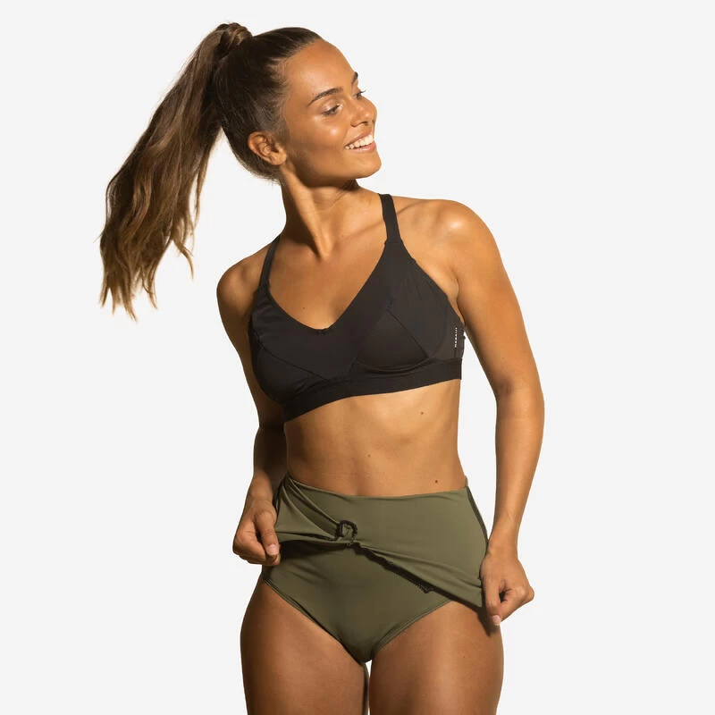 Maillot De Bain 1 Pièce Aquagym-aquabike Femme Lio Kaki 5 Maillot De Bain 1 Pièce Aquagym-aquabike Femme Lio Kaki – Image 5