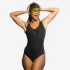 Maillot De Bain 1 Pièce Aquagym-aquabike Femme Lio Noir