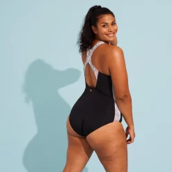Maillot De Bain 1 Pièce Aquagym-Aquabike Femme Sofi Daph Noir -Aquasport Soldes maillot de bain 1 piece aquagym aquabike femme sofi daph noir 5