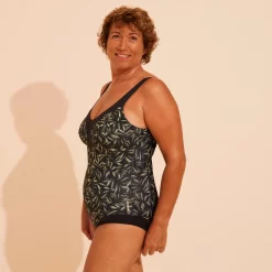 Maillot De Bain 1 Pièce Aquagym Femme Clara Pipa Noir -Aquasport Soldes maillot de bain 1 piece aquagym femme clara pipa noir 2