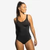Maillot De Bain 1 Pièce Aquagym Femme Karli Lys Noir