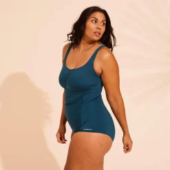 Maillot De Bain 1 Pièce Aquagym Femme Mary Vert -Aquasport Soldes maillot de bain 1 piece aquagym femme mary vert 2