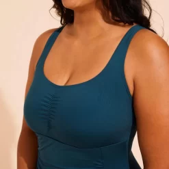 Maillot De Bain 1 Pièce Aquagym Femme Mary Vert -Aquasport Soldes maillot de bain 1 piece aquagym femme mary vert 4