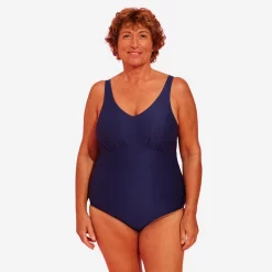 Maillot De Bain 1 Pièce Aquagym Femme Romi Salento Bleu Foncé
