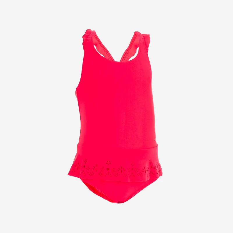 Maillot De Bain 1 Pièce Bébé Fille Jupette Rouge 1 Maillot De Bain 1 Pièce Bébé Fille Jupette Rouge