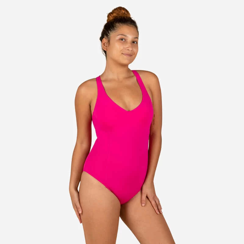 Maillot De Bain 1 Pièce De Natation Femme Pearl Rose Fushia 1 Maillot De Bain 1 Pièce De Natation Femme Pearl Rose Fushia