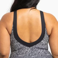 Maillot De Bain 1 Pièce Femme Clara Zeb Noir -Aquasport Soldes maillot de bain 1 piece femme clara zeb noir 5