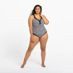 Maillot De Bain 1 Pièce Femme Clara Zeb Noir -Aquasport Soldes maillot de bain 1 piece femme clara zeb noir 6