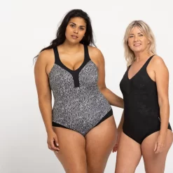 Maillot De Bain 1 Pièce Femme Clara Zeb Noir -Aquasport Soldes maillot de bain 1 piece femme clara zeb noir 7